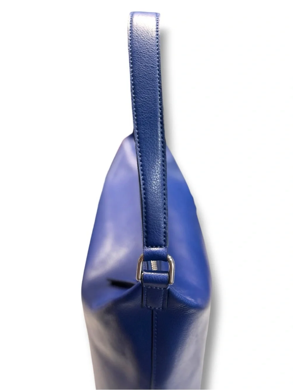 Kate Spade Greene Street Kaia River Blue Pebbled Leather Shoulder Bag Purse READ